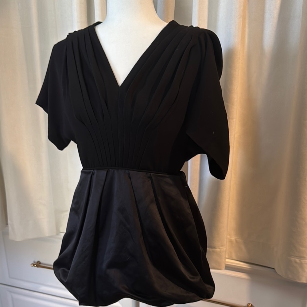 BCBG Black Bubble Mini Dress